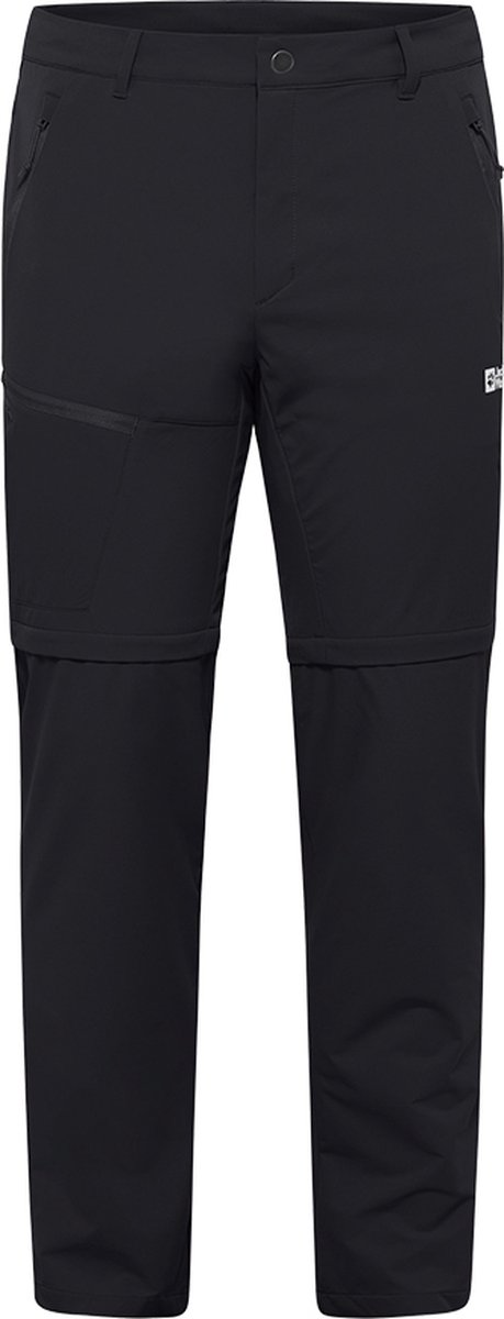 Jack Wolfskin PICO TRAIL ZIP OFF PANTS M Heren Outdoorbroek - phantom - Maat 52 R