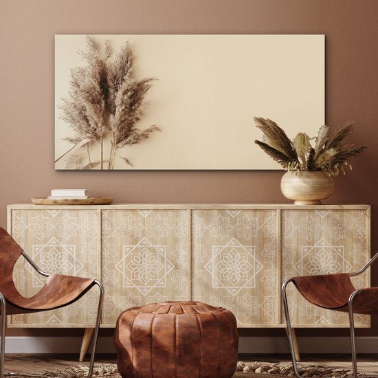 Tableau aluminium 120x60 cm - Décoration murale métal - Grain - Pastel - Nature - Décoration murale métal salon - Décoration industrielle - Photo sur dibond - Accessoires industriels chambre