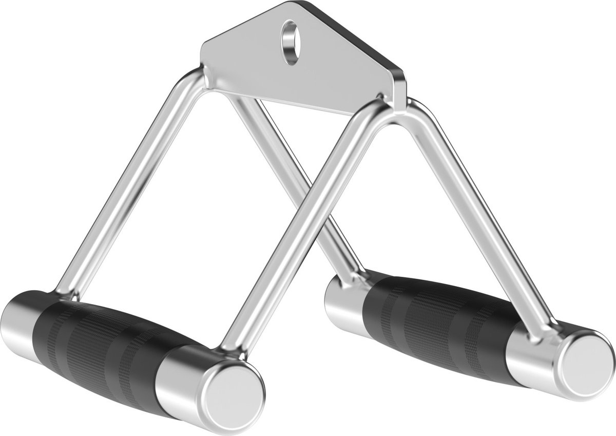 Focus Fitness - Dubbele Handgreep - Triangle Grip - Roeigreep - Fitness Bar