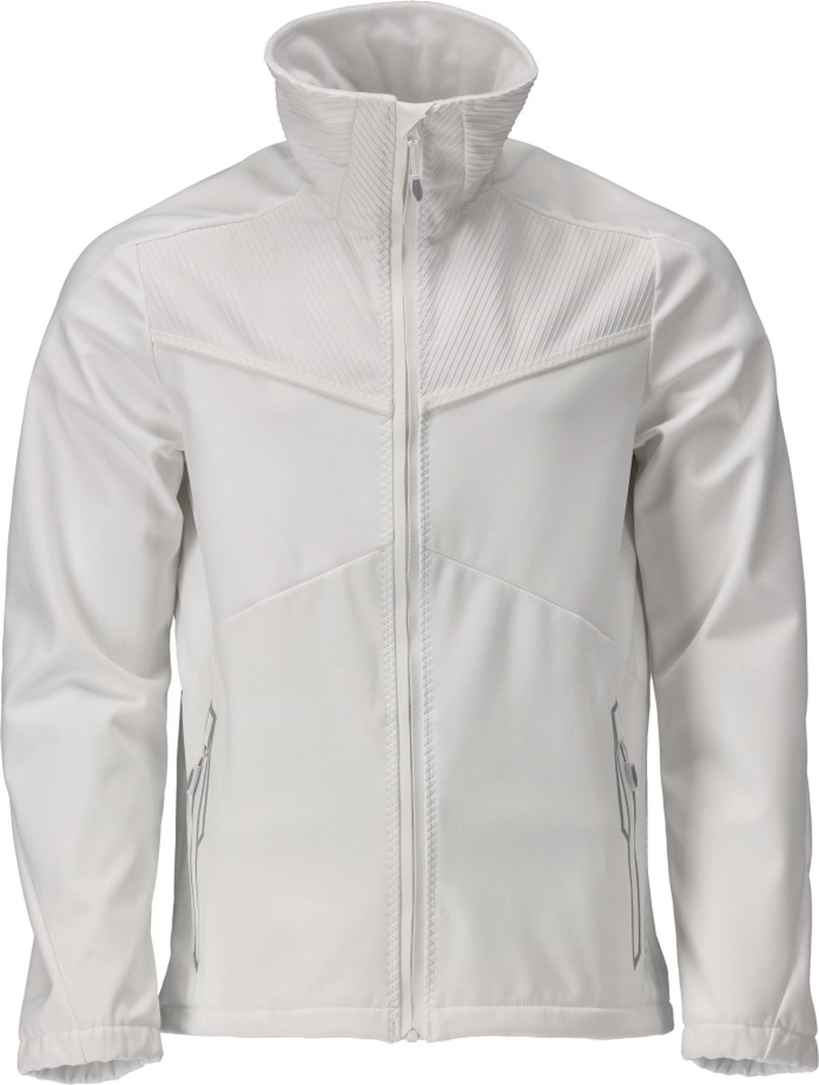 Mascot Customized Softshell jas 22302-649 - Wit - L