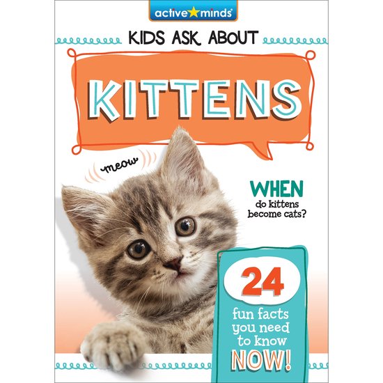 Active Minds Kids Ask About Kittens - cover