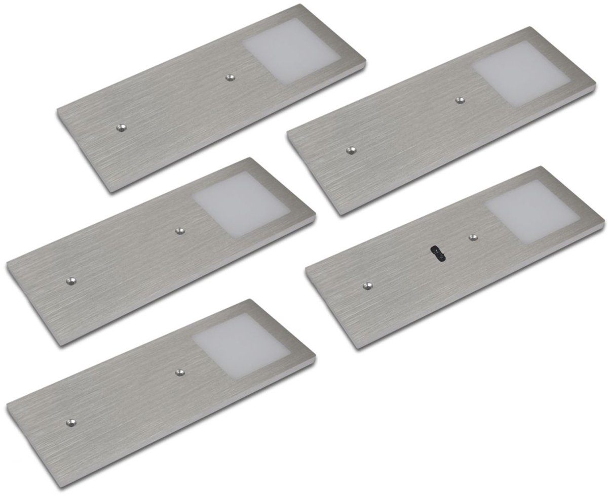 Hera Eco Pad F Ledset Dynamic LED set van 5 spots