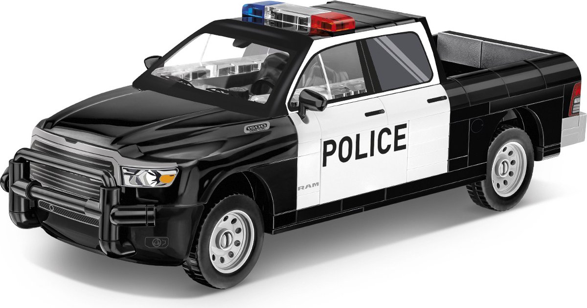COBI RAM 1500 Police: 205-delige politiepickup in schaal 1:35 thumbnail 3