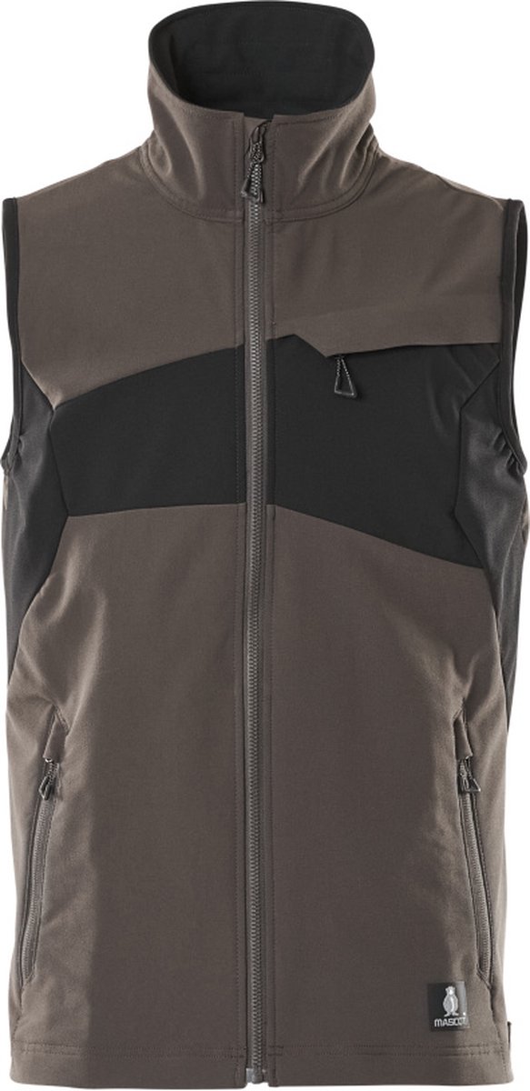 Mascot Accelerate Bodywarmer 18365-511 - donkerantraciet/zwart - L