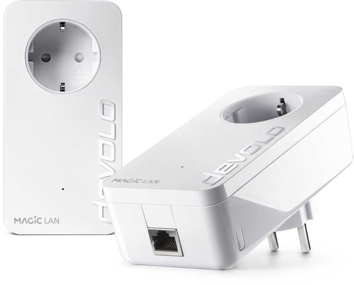 devolo Magic 2 LAN 1-1-2 Powerline Adapter - Geschikt voor NL