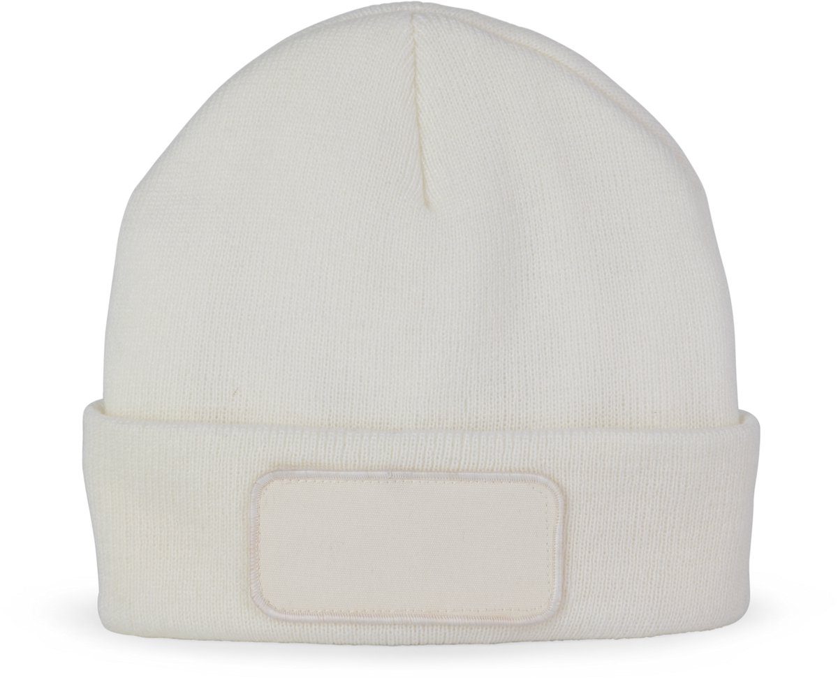 K-up Muts met patch en Thinsulate-voering KP894 - White - One size