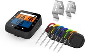 Bol.com Patton Emax Bluetooth Smart Vleesthermometer VI - incl. 6 RVS probes aanbieding