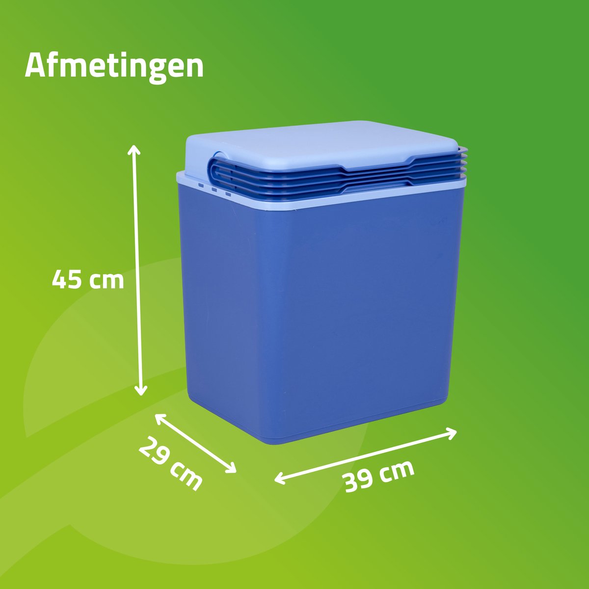 Bo-Camp Koelbox - Arctic - Blauw - Polyethyleen - 32 Liter