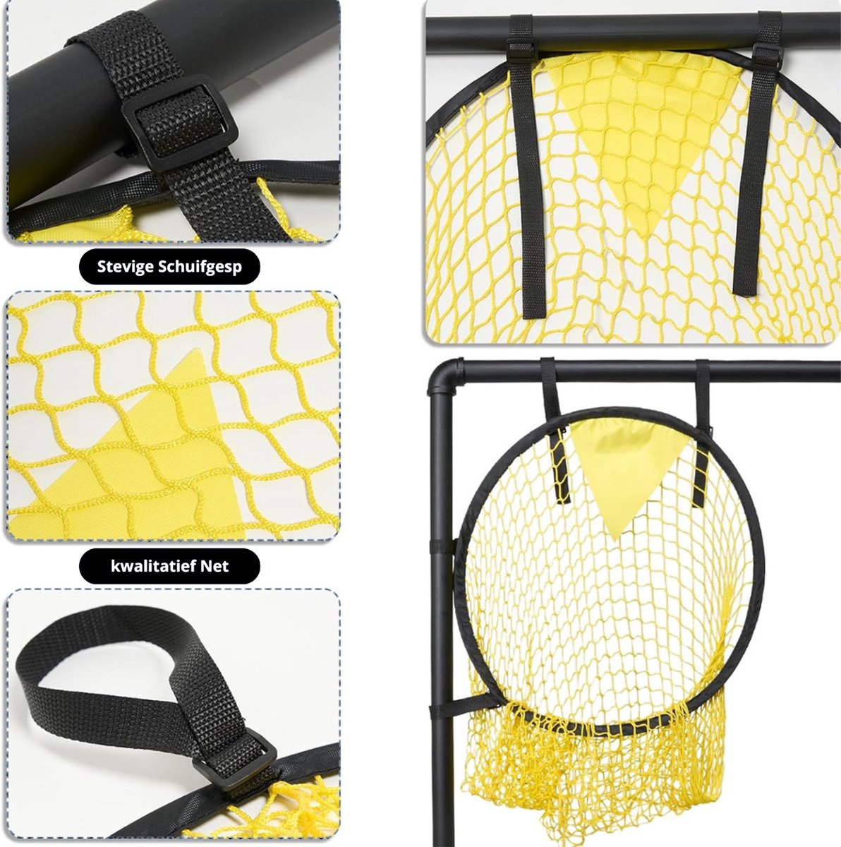 Voetbal trainingsmateriaal - Voetbal Spullen - Kruising Target - Voetbal Training - Set van 2 — afbeelding 2