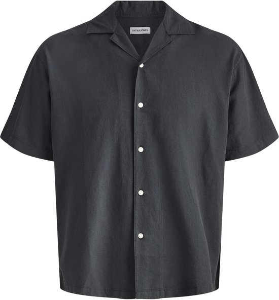 JACK&JONES PLUS - JJEBREEZE LINEN BLEND RESORT SHIRT PLS - Heren - Overhemden