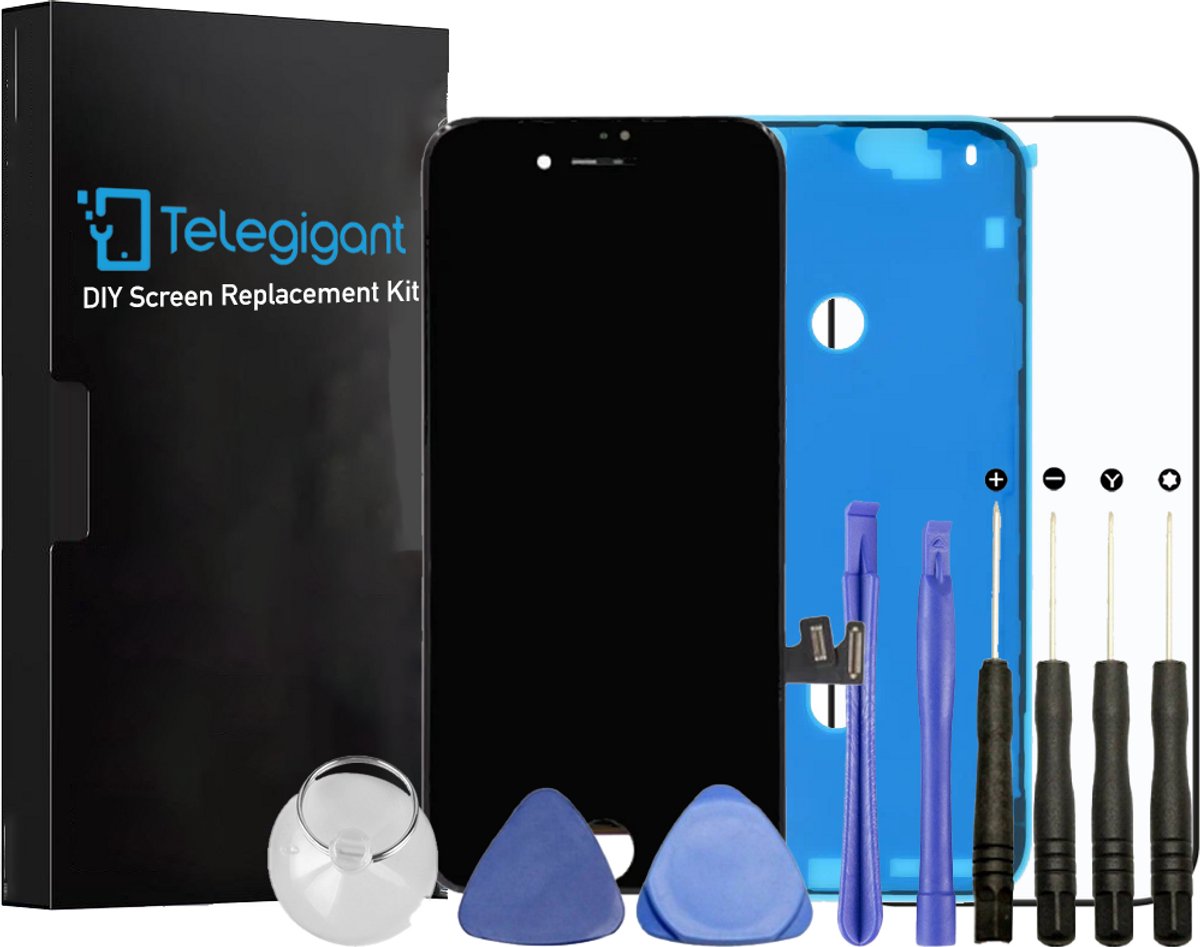 iPhone SE 2022 Scherm - Incell LCD display voor Reparatie - A+ Kwaliteit - met gereedschap, screenprotector en plakstrip - Telegigant.nl