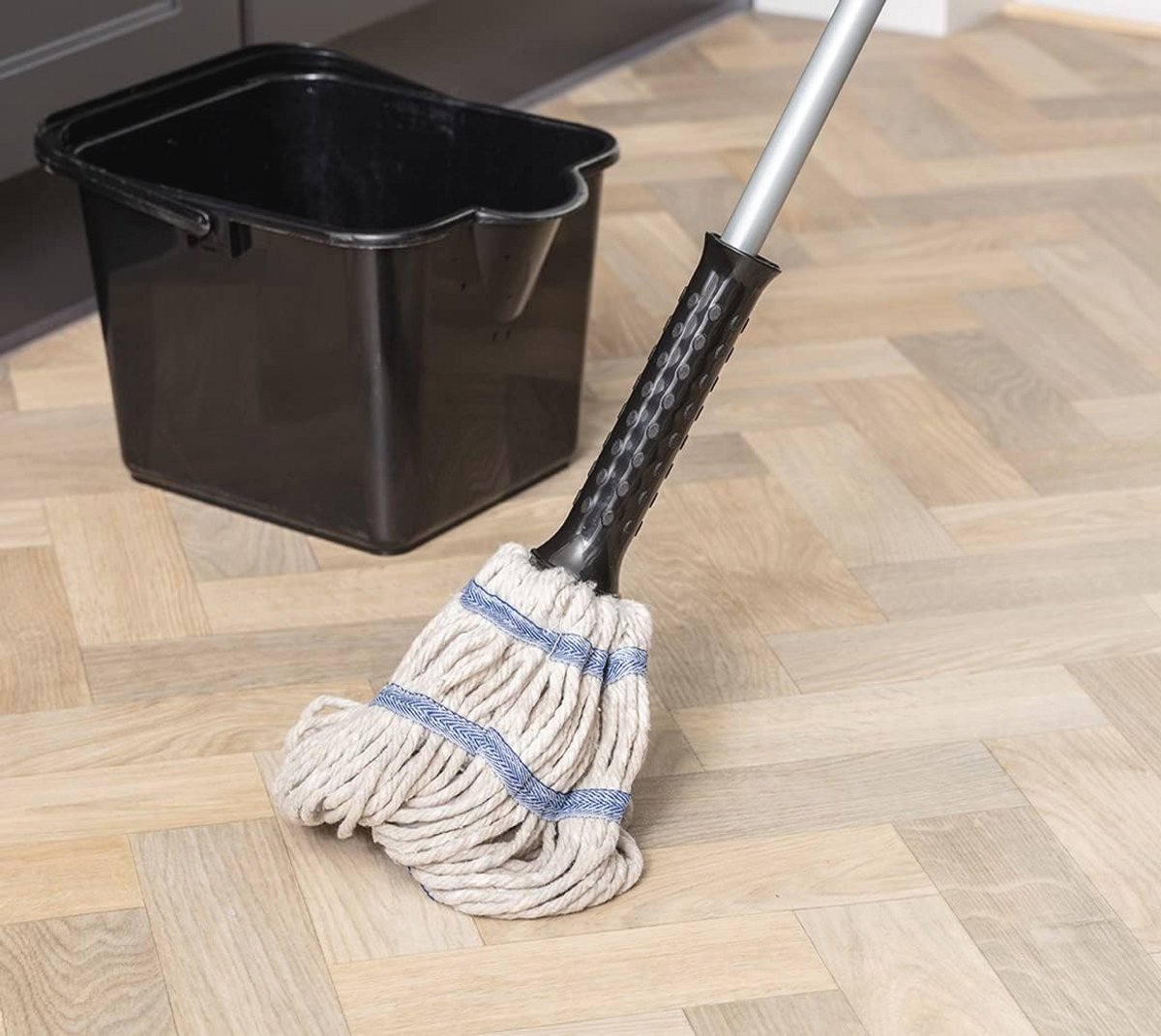 Twist Mop met Zelfuitwringmechanisme en Sterke Katoenvezels