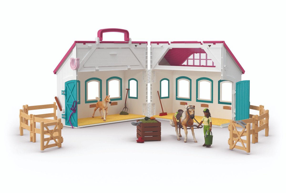schleich HORSE CLUB - Open stal - 42703 — afbeelding 3