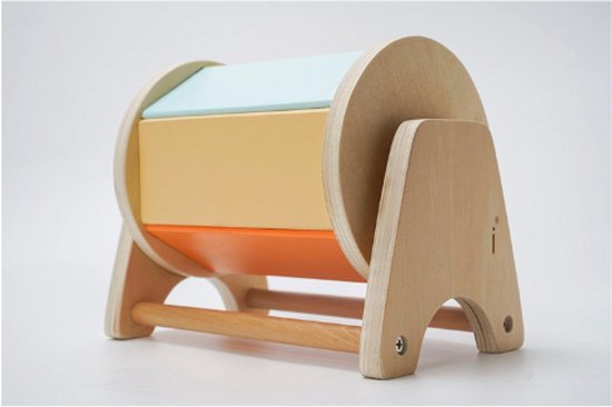 Nuovo arrivo Unisex Montessori tessuto Drum giocattolo per 0-24 mesi di età per Nuovo arrivo Unisex Montessori tessuto Drum giocattolo per 0-24 mesi di età per