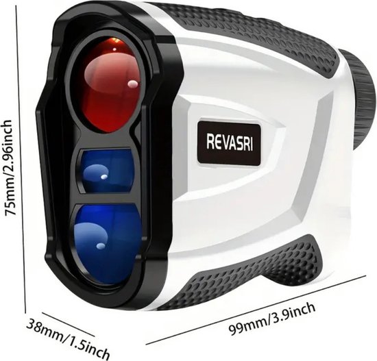 Nivard Afstandsmeter - Laser - Afstandmeter - Rangefinder - Digitaal - Golf - 600M - Zwart