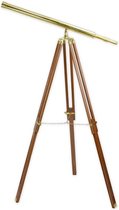Bol.com Telescoop - Koper Kijker - Houten Standard - Klassieke Verrekijker - Sterrenkijker Decoratie - 97x97x154 aanbieding