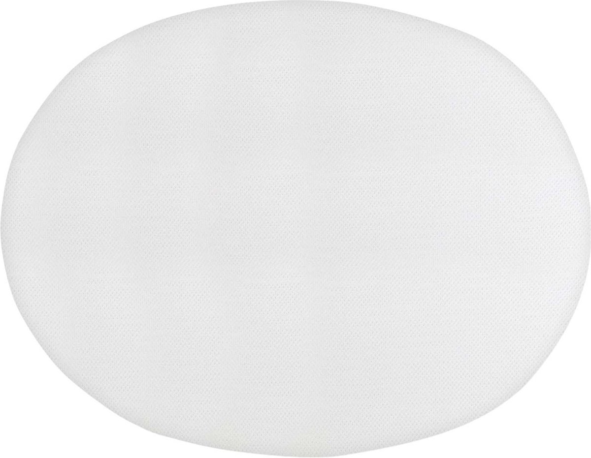 AeroSleep® hoeslaken - voor babybed, ledikant & wieg - 74 x 58 cm - White