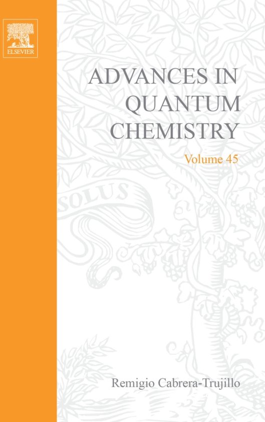 Advances in Quantum Chemistry - cover