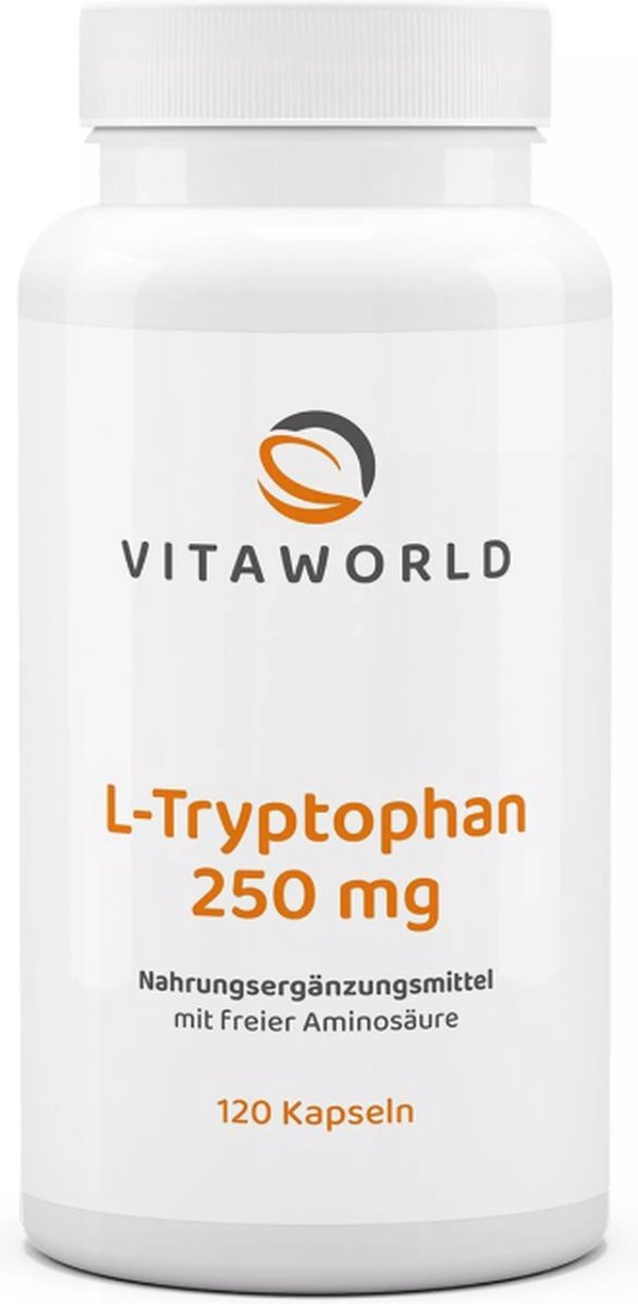 Vitaworld L-tryptofaan 250mg 120 capsules