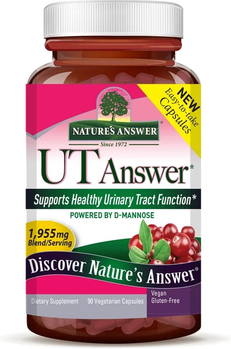 Natures Answer Ut answer D-Mannose & cranberry 3 dagen kuur 120 Milliliter