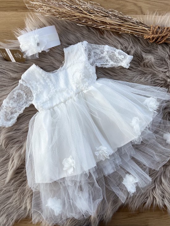 Baby Girl Feestjurk Baby Baby Feestjurk Baby Jurk Met Tule Luxe