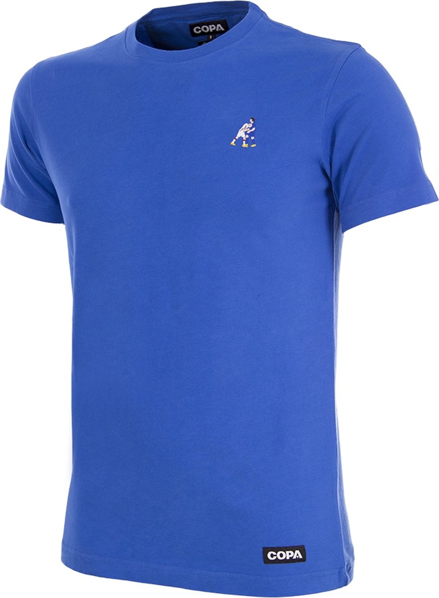 COPA - Headbutt embroidery T-Shirt - Heren - Blauw - S