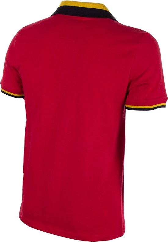 COPA - Belgique 1960's Maillot de Football Rétro - Hommes - Rouge - L
