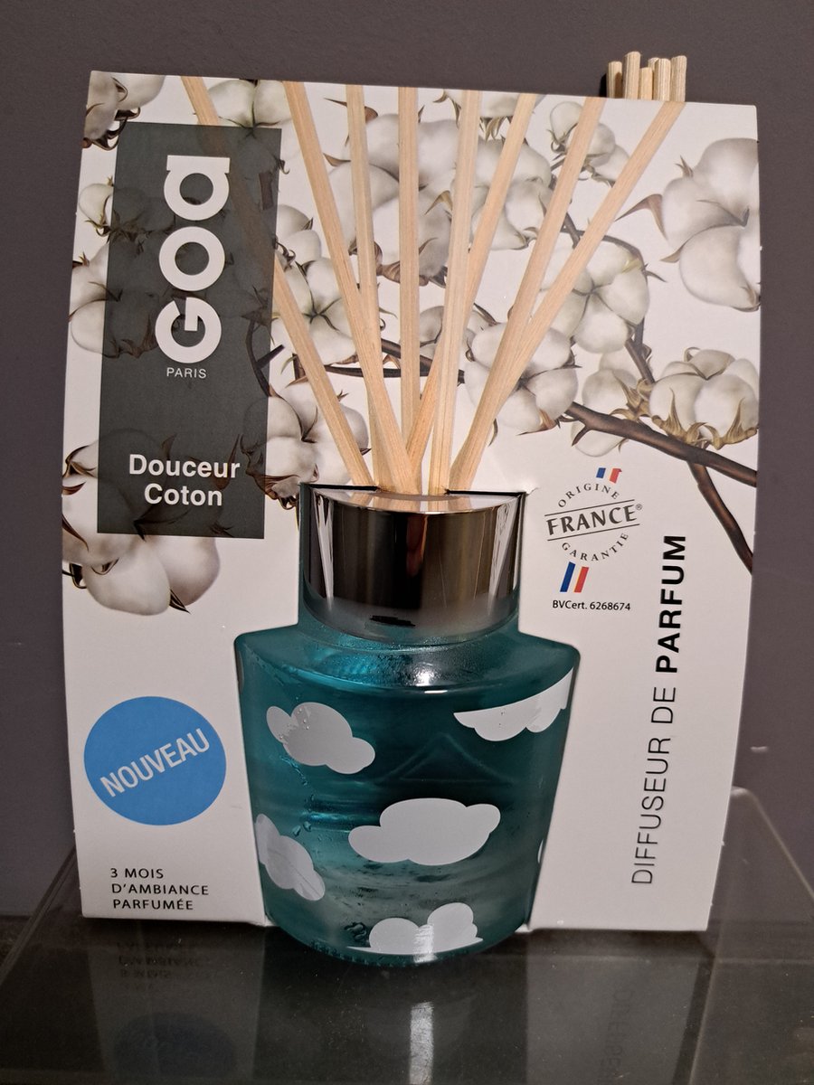 geurstokjes goa - douceur coton - katoenbloem - jasmijn - sandelhout
