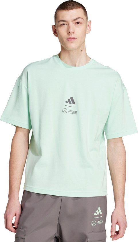 adidas Performance T-shirt toile premium Mercedes - AMG Petronas Formula One Team - Hommes - Vert - 2XL