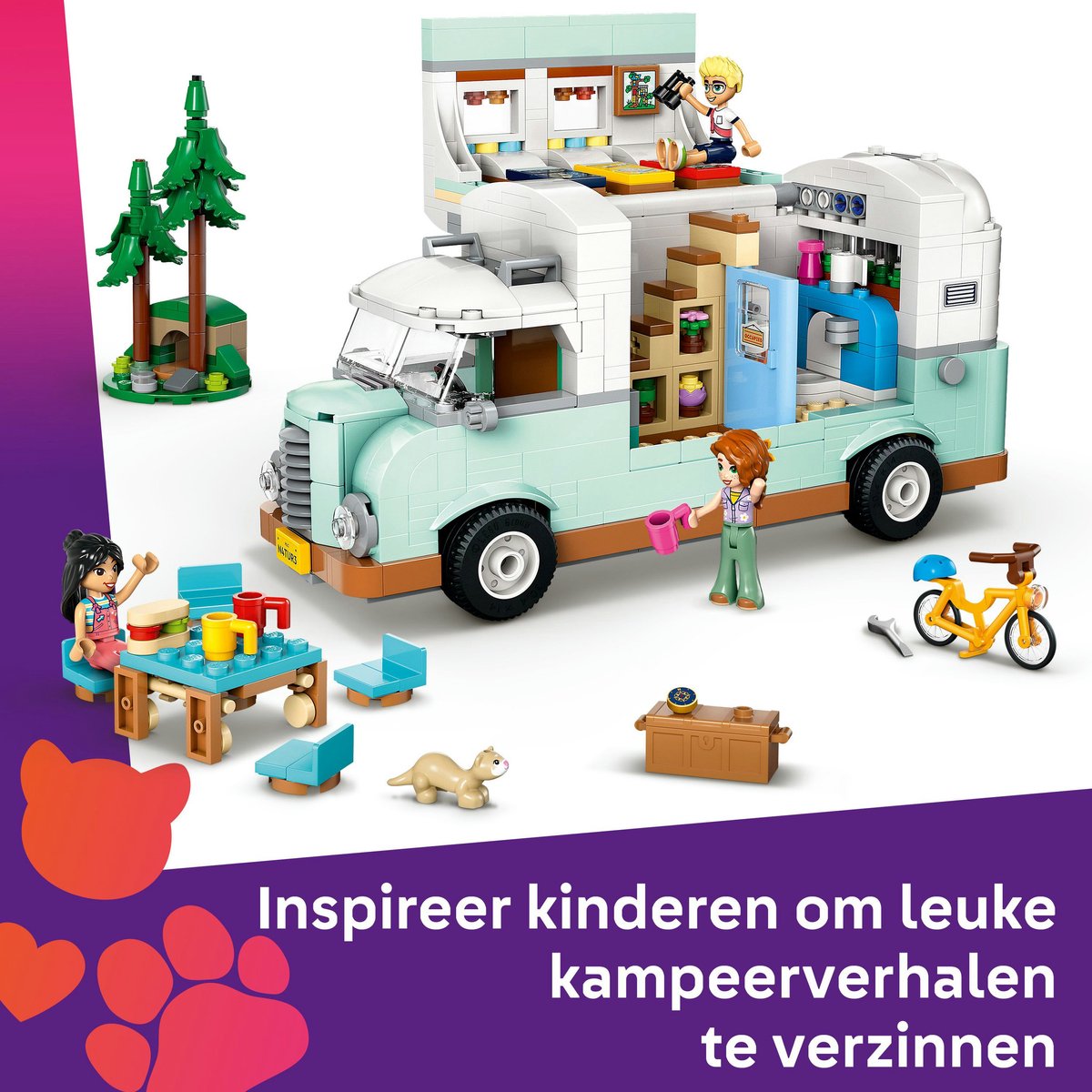 LEGO Friends Camperavontuur met vrienden - 42663 — afbeelding 3