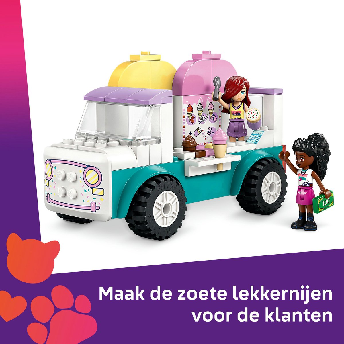 LEGO Friends Heartlake City ijscotruck Creatief Speelgoed - 42644 — afbeelding 2