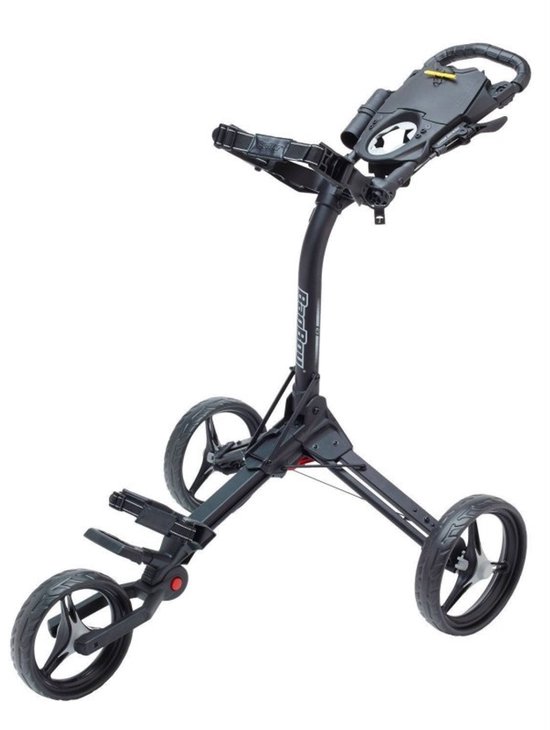 BagBoy Compact 3 Golftrolley - Golfkar - Zwart van Bagboy — afbeelding 3