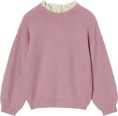 VERTBAUDET Pull col fantaisie forme loose fille