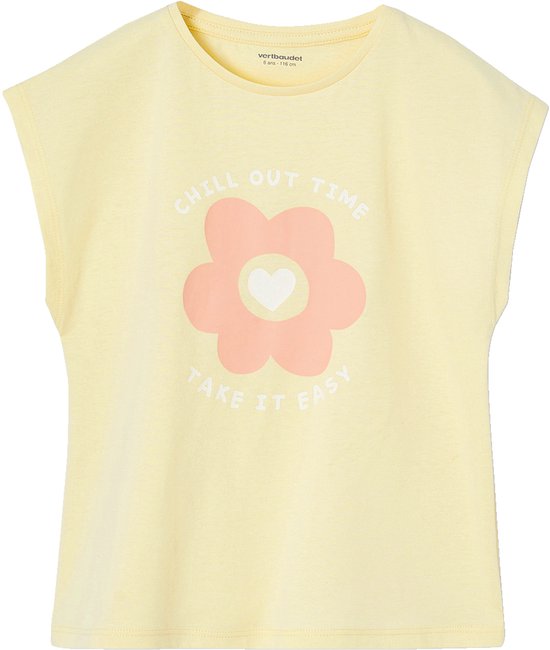 Set de 3 chemises à manches courtes Basics pour fille Vertbaudet