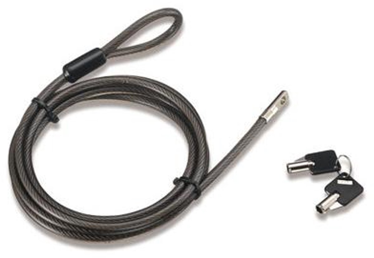 Hamlet XPADLOCK180S kabelslot Zwart 1,8 m
