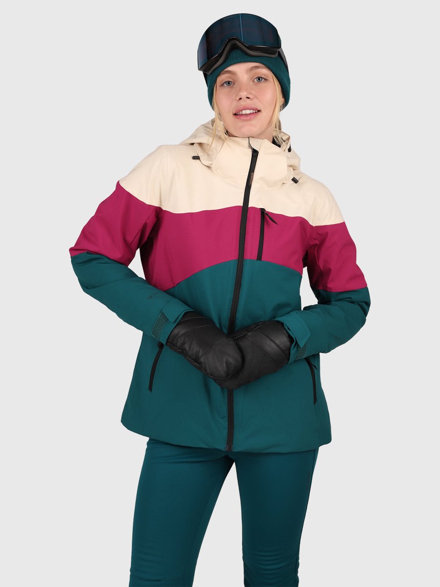 Brunotti Fastonia Dames Wintersport Ski Jas Groen
