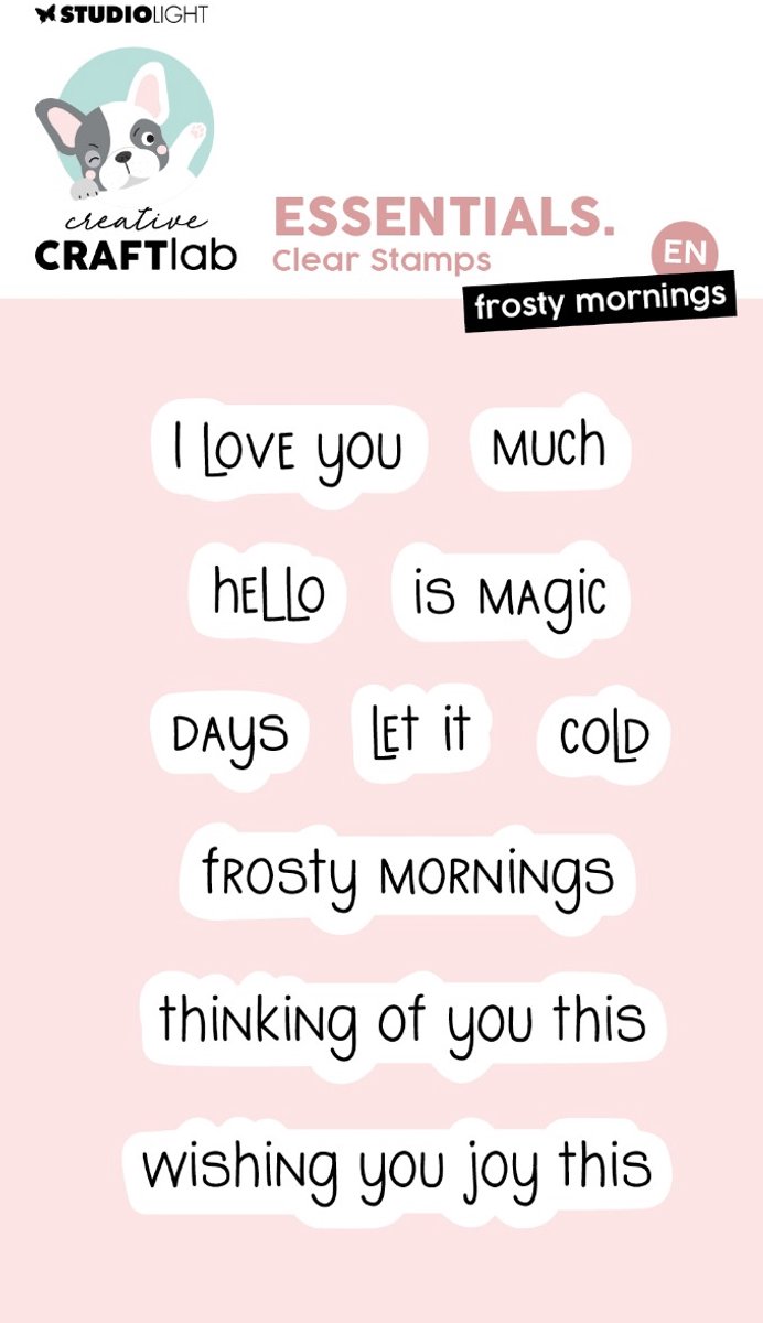 Clear stamp Frosty mornings - Essentials nr. 813