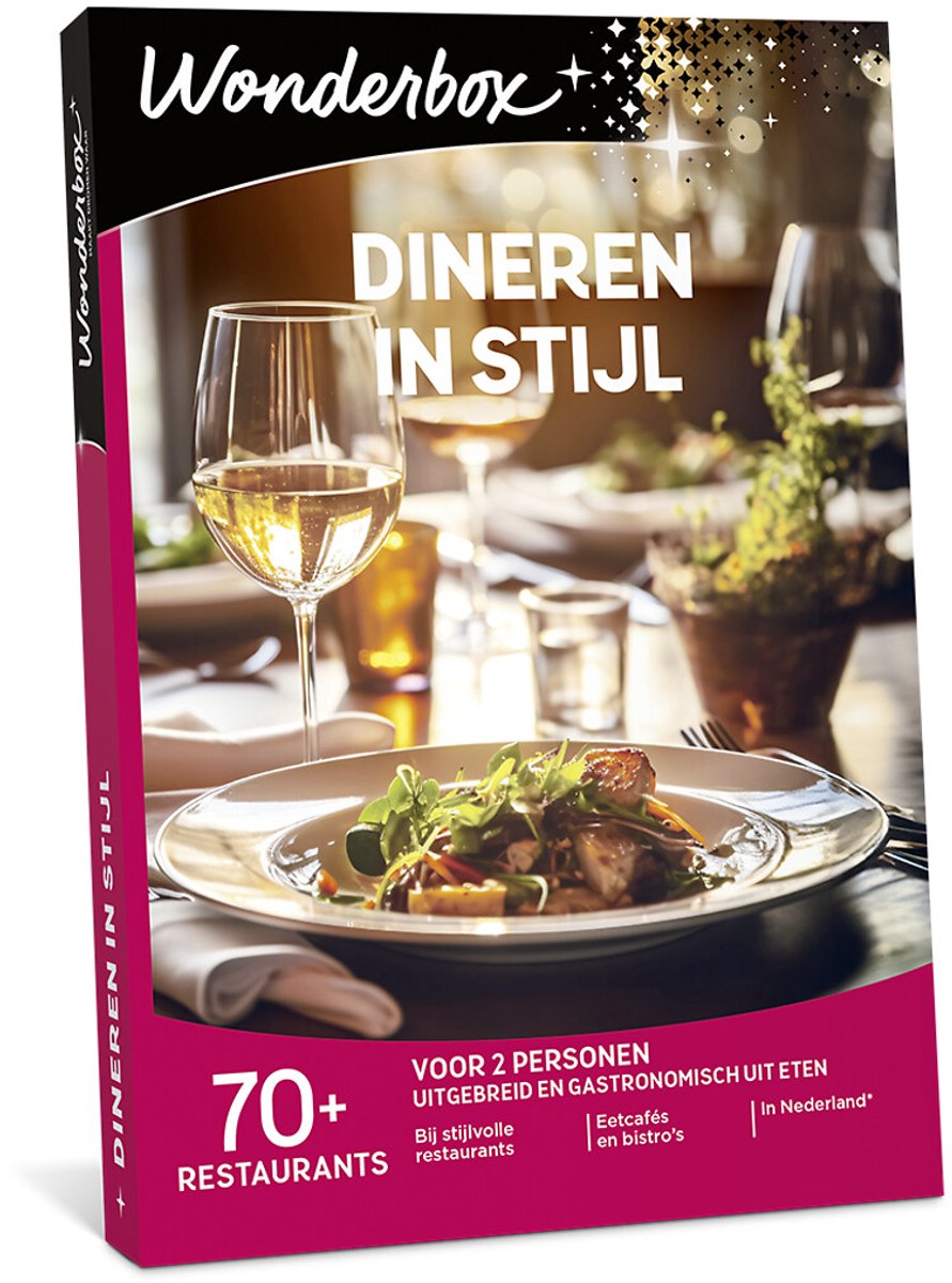 Dineren in Stijl - Wonderbox Cadeaubon