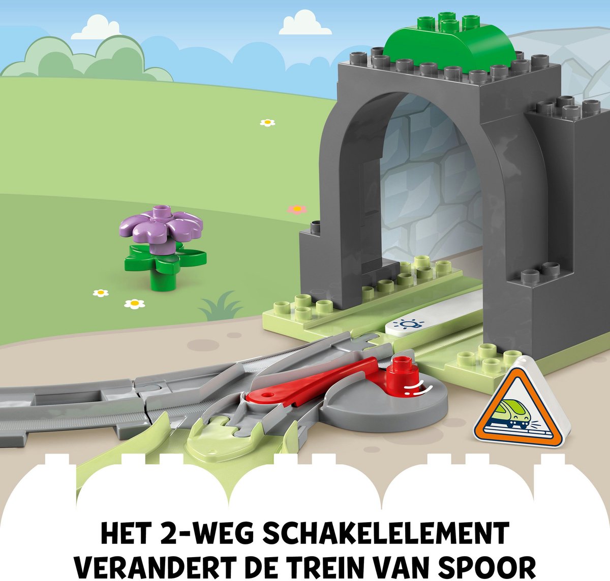 LEGO DUPLO - Stad Treintunnel en rails uitbreidingsset - 10425 — afbeelding 5