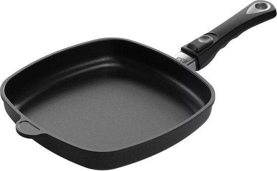 Silit Calabria braadpan, 28 cm, roestvrij stalen coating, roestvrijstalen handgreep, ovenbestendig, voor zacht braden