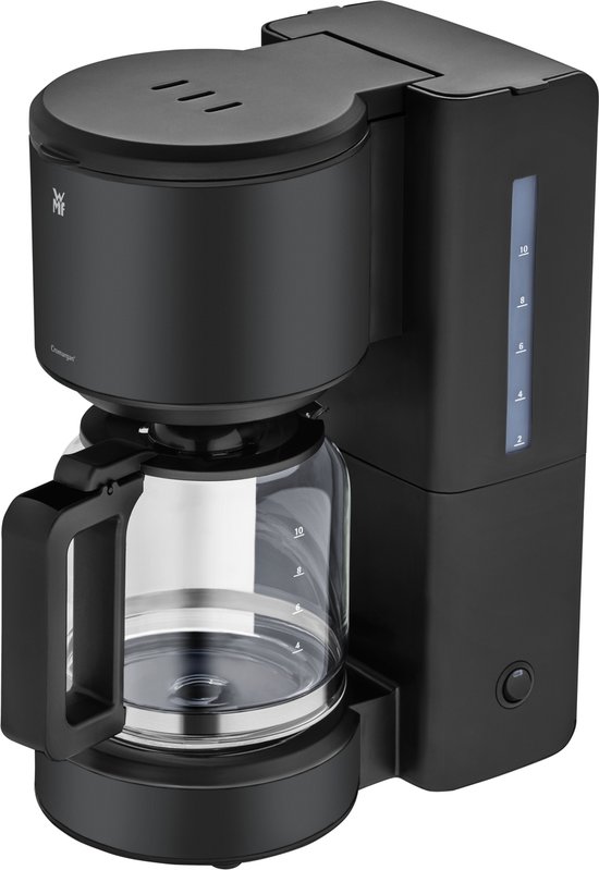 Koffiezetapparaat voor 6 kopjes met Glazen Kan en Permanent Filter