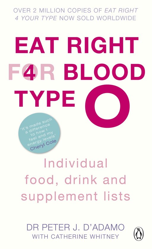 Eat Right For Blood Type O - cover