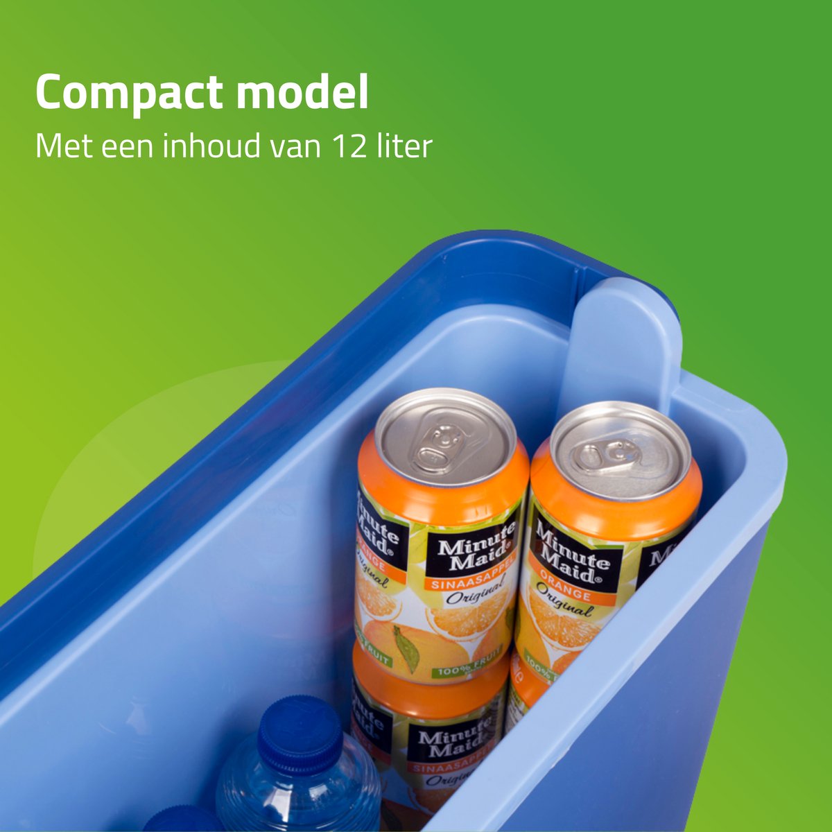 Bo-Camp - Autokoelbox - Arctic - Blauw - Polyethyleen - 12 Liter – foto 6