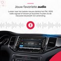 Boscer autoradio met favoriete audio via FM/RDS radio of bluetooth 5.0.