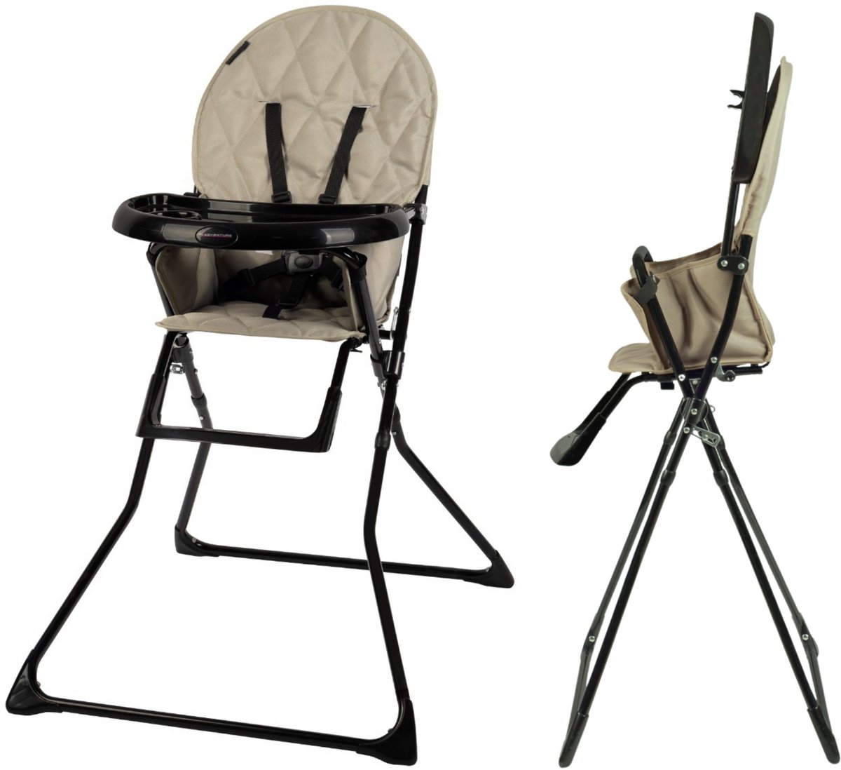 X Adventure Joy Kinderstoel Inklapbare Baby Eetstoel Groen