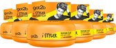 Got2b Men I-Styler Clay - Haarstyling - Haarwax - Matte Look - Dramatische Hold - Voordeelverpakking - 6 x 75 ml