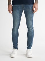 Petrol Industries Heren Jeans Nash - Narrow Fit - Spijkerbroek Skinny - Herenkleding - Blauw - Maat W34L34