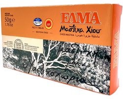 Mastic Gum – 100% Puur Natuurlijk | Kaaklijn trainer | Origineel uit Chios Griekenland | Mastiek | 50g Doosje | Kaaktrainer | Mondverzorging
