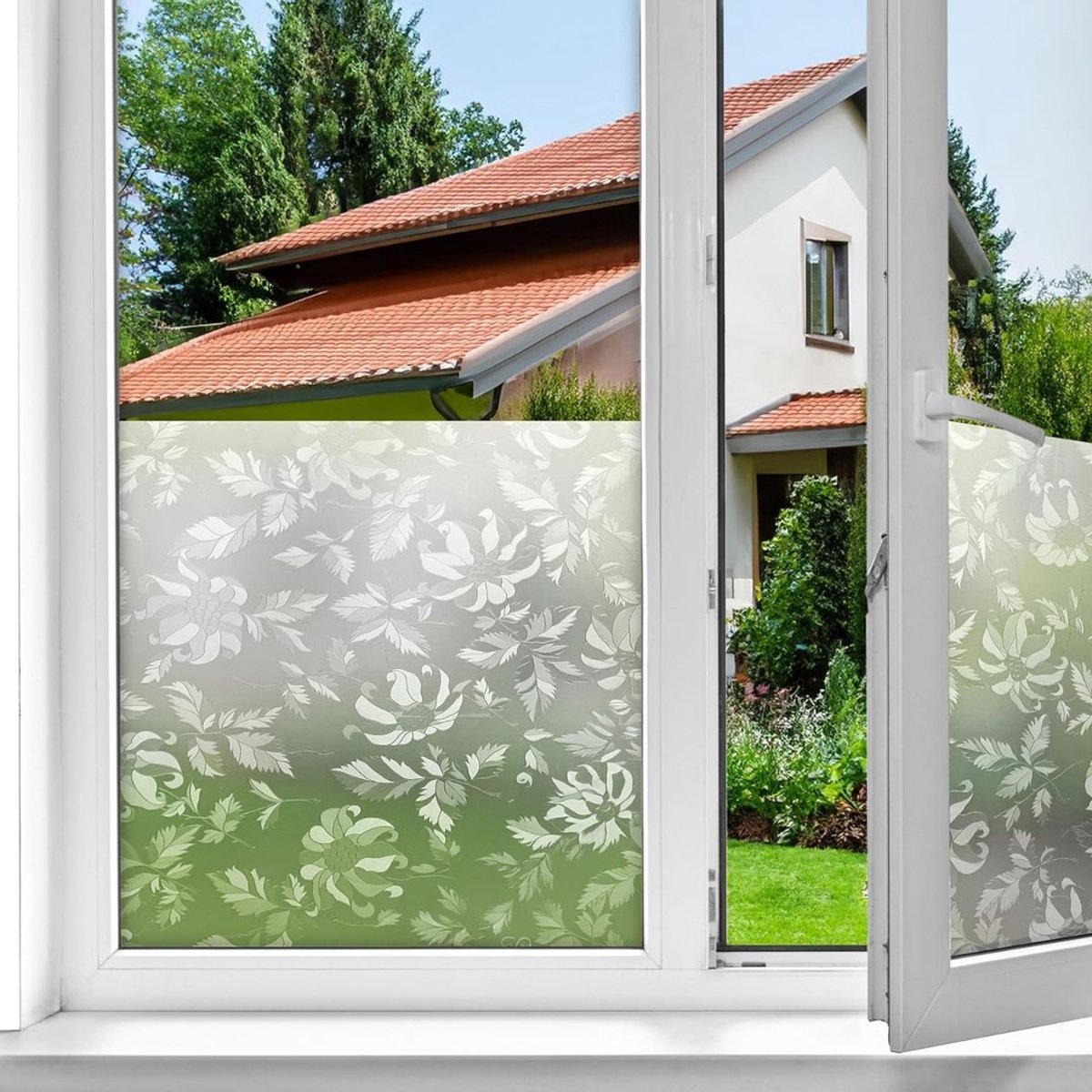 ApexArte® Raamfolie Anti Inkijk - Zelfklevend - Badkamer