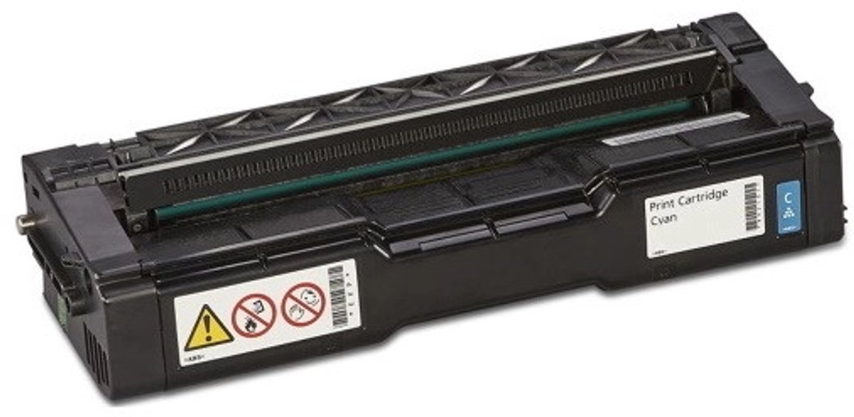 Toner geschikt voor Ricoh SPC250E (407542) | 1x Cyaan geschikt voor Ricoh Aficio SP C250 - C250dn - C250e - C250sf - C250SFW - C260DNW - C250SFNW - C261DNW - C261SFNW